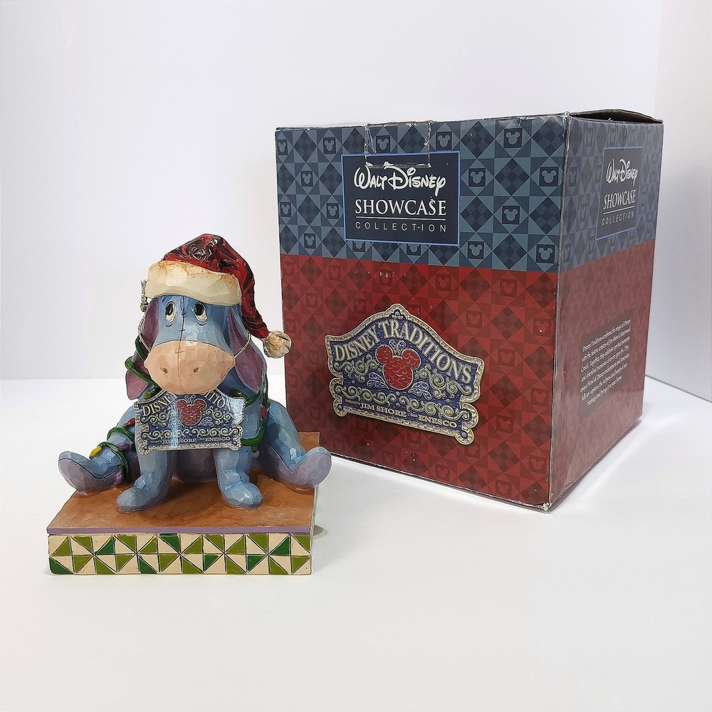 Disney Traditions Jim Shore Eeyore Entangled Christmas Figurine‎ 4027921 Enesco